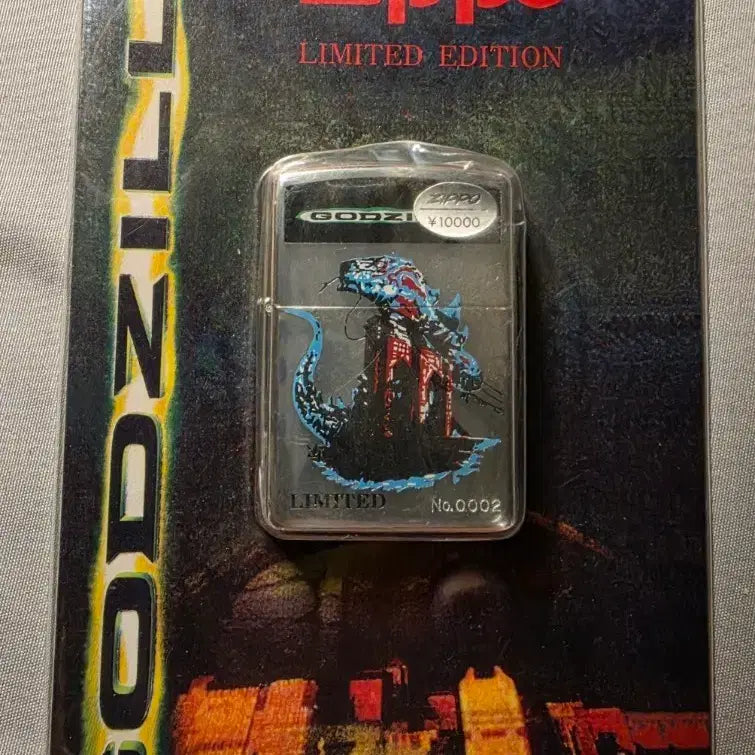 [BUNJANG] 1998 Godzilla Japan Limited Edition Zippo Lighter Serial Number 0002 (Extremely Rare) / [미개봉/시리얼 0002번] 1998 고질라 재팬 한정판 지포 라이터 (극희귀)