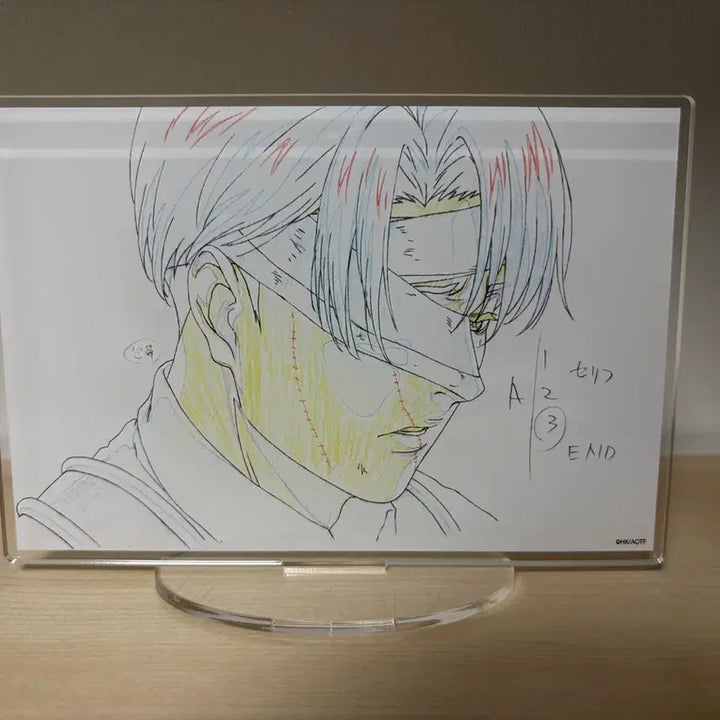 [BUNJANG] Attack on Titan Original Art Acrylic Standee Bundle Set / 진격거 원화 아크릴 5종 일괄