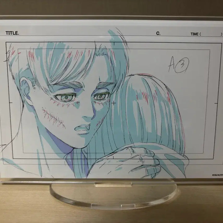 [BUNJANG] Attack on Titan Original Art Acrylic Standee Bundle Set / 진격거 원화 아크릴 5종 일괄