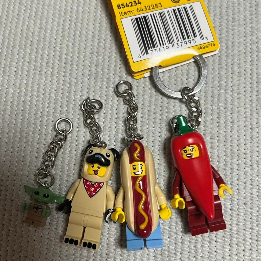 [BUNJANG] LEGO Minifigure Keychain Bundle / 레고 미니피규어 키링 일괄