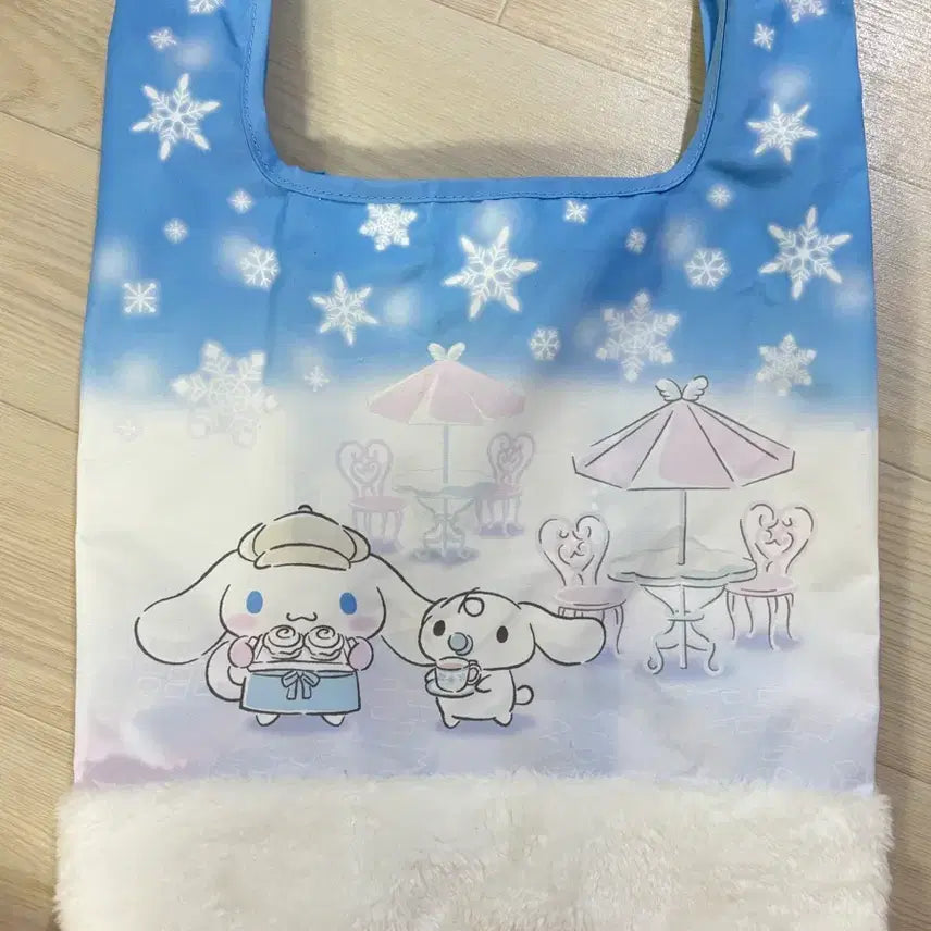 [BUNJANG] Cinnamoroll Shopping Bag / 쿠지로 뽑은 시나모롤 장바구니 판매