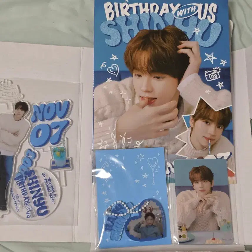 [BUNJANG] TWS Shinyu 2024 Birthday Box Unsealed / 투어스 신유 생일박스 개봉