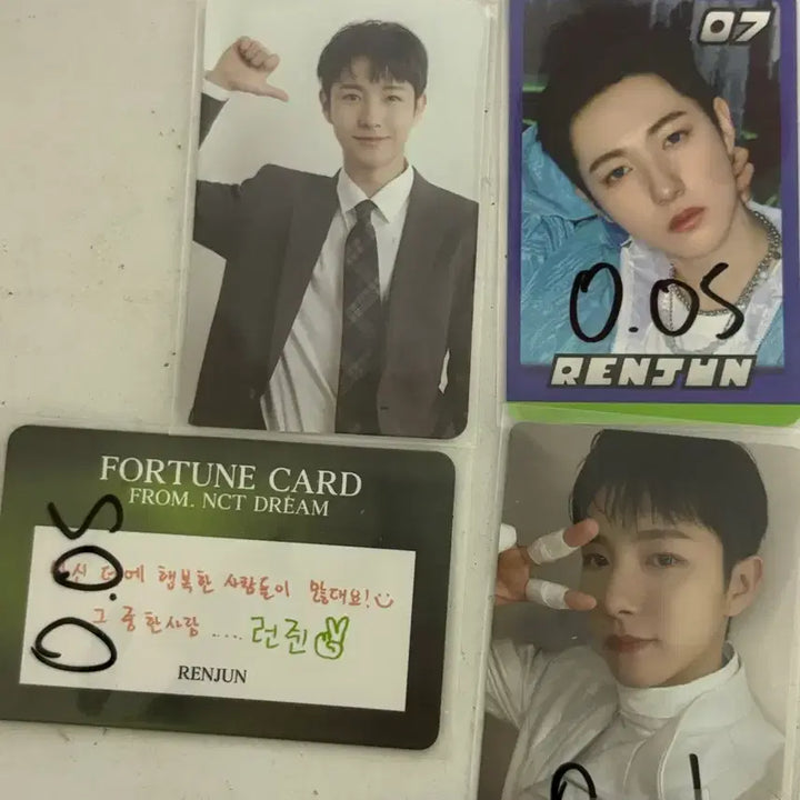 [BUNJANG] NCT DREAM Renjun Photocard Bundle Set / NCT DREAM 런쥔 포토카드 일괄 판매