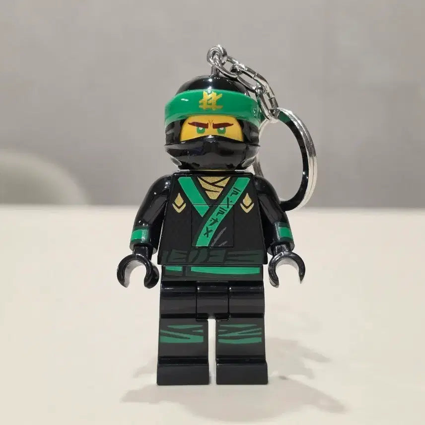 [BUNJANG] LEGO Ninjago Movie Lloyd Keychain LED Light / 레고 닌자고 무비 로이드 키체인 LED 열쇠고리