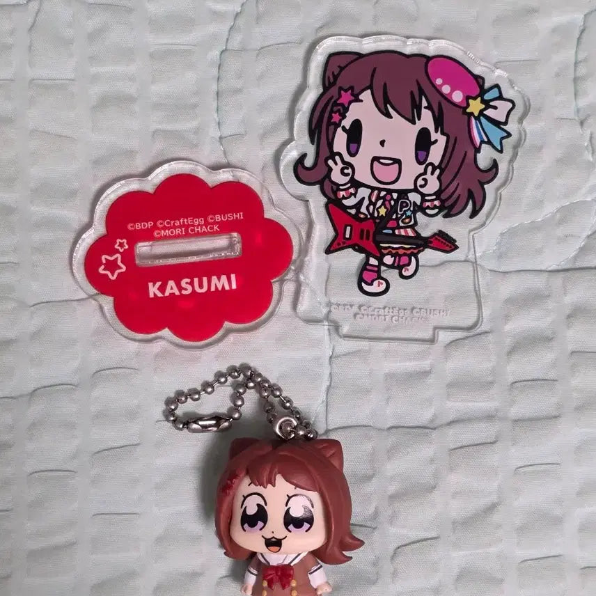[BUNJANG] BanG Dream! x Bushiroad Moricheck Collaboration Acrylic Stand Figure Keychain Bundle / 일괄) 뱅드림 부쿠부 피규어 키링 모리체크 모리척 콜라보 아크릴스탠드