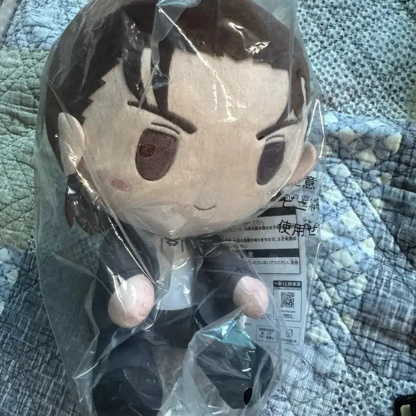 [BUNJANG] Attack on Titan Ichiban Kuji A Prize Eren Plush (Sealed) / 진격의거인 제일복권 a상 에렌인형 미개봉