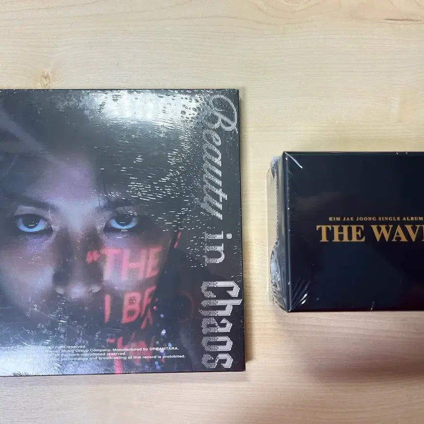 [BUNJANG] Kim Jaejoong Beauty in Chaos + The Wave Sealed Bundle Set / 김재중 뷰티인카오스+더웨이브 미개봉 일괄