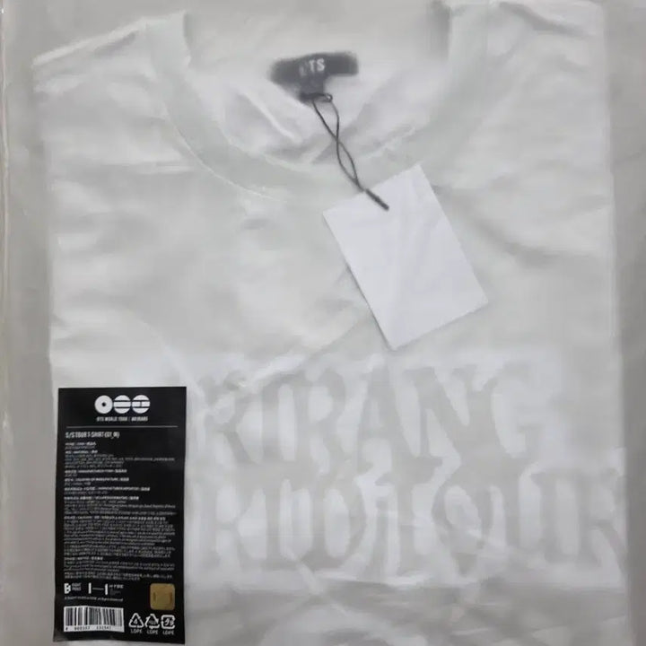 [BUNJANG] BTS Arirang Tour Short Sleeve T-Shirt M / BTS  아리랑 투어 반팔 티셔츠 M