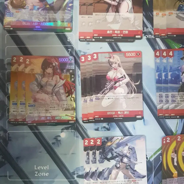 [BUNJANG] Deck Source BT08 Nibel Arena Red Deck (Includes Leader Card) / [덱소스] BT08 니벨아레나 적색 덱소스 (리더카드 포함)