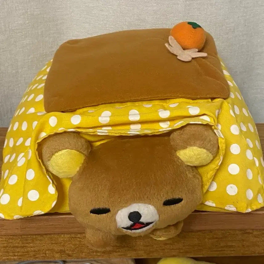 [BUNJANG] Classic Rilakkuma Kotatsu Doll / 고전 리락쿠마 코타츠 인형