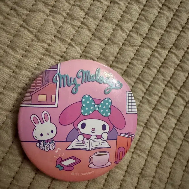 [BUNJANG] My Melody Pink Badge 2024 Product / 마이멜로디 뱃지 핑크 24년도 제품