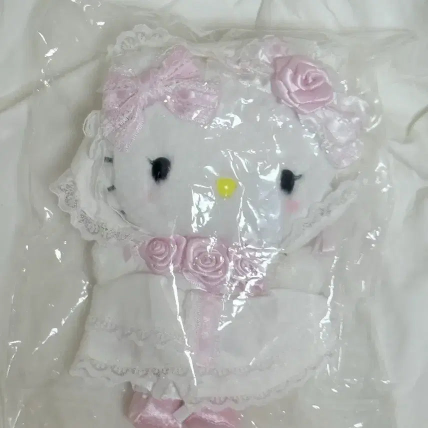 [BUNJANG] Sanrio Whiffle Series Mascot Doll Keyring Kitty / 산리오 화이프릴 시리즈 마스코트 인형 키링 키티