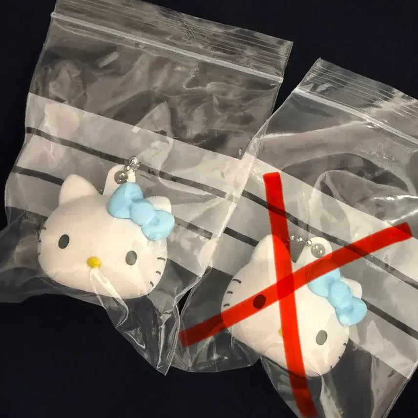 [BUNJANG] Sanrio Hello Kitty Lip Balm Cap Keyring Gacha / 산리오 립밤 캡 키링 가챠 헬로키티