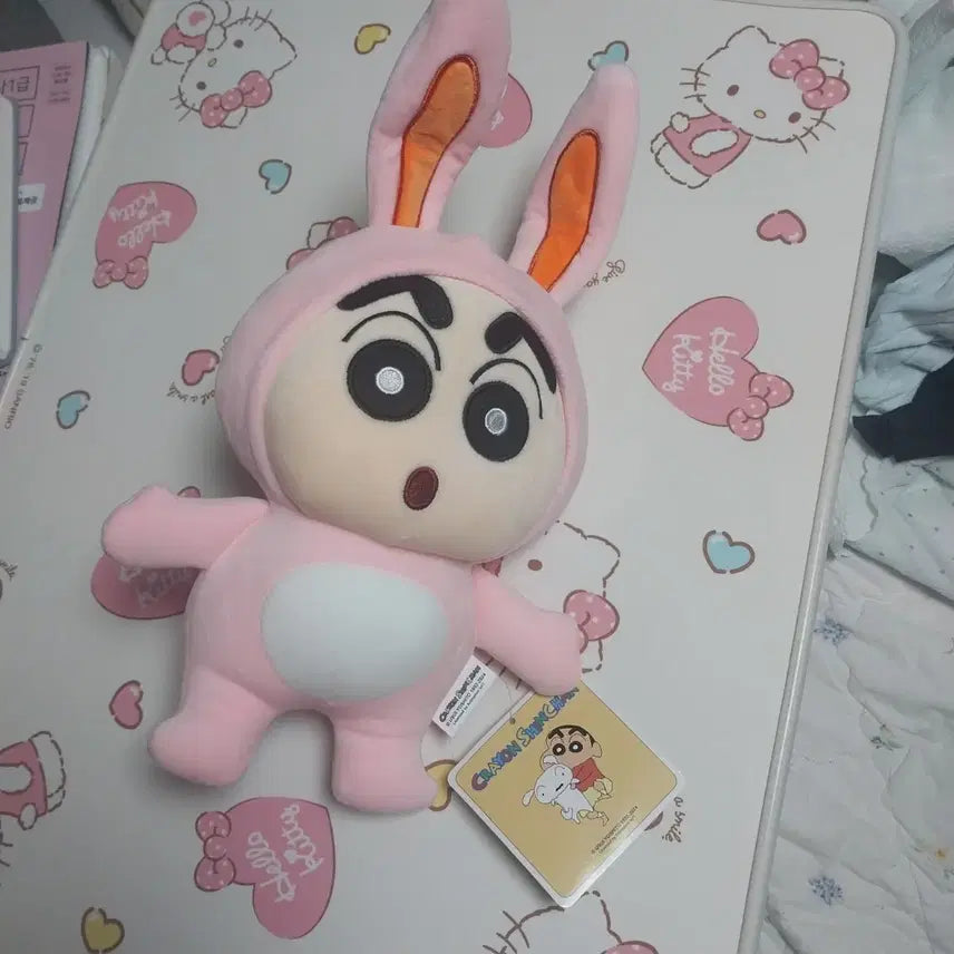 [BUNJANG] Crayon Shin-chan Rabbit Plush Doll / 토끼 짱구인형 팝니다