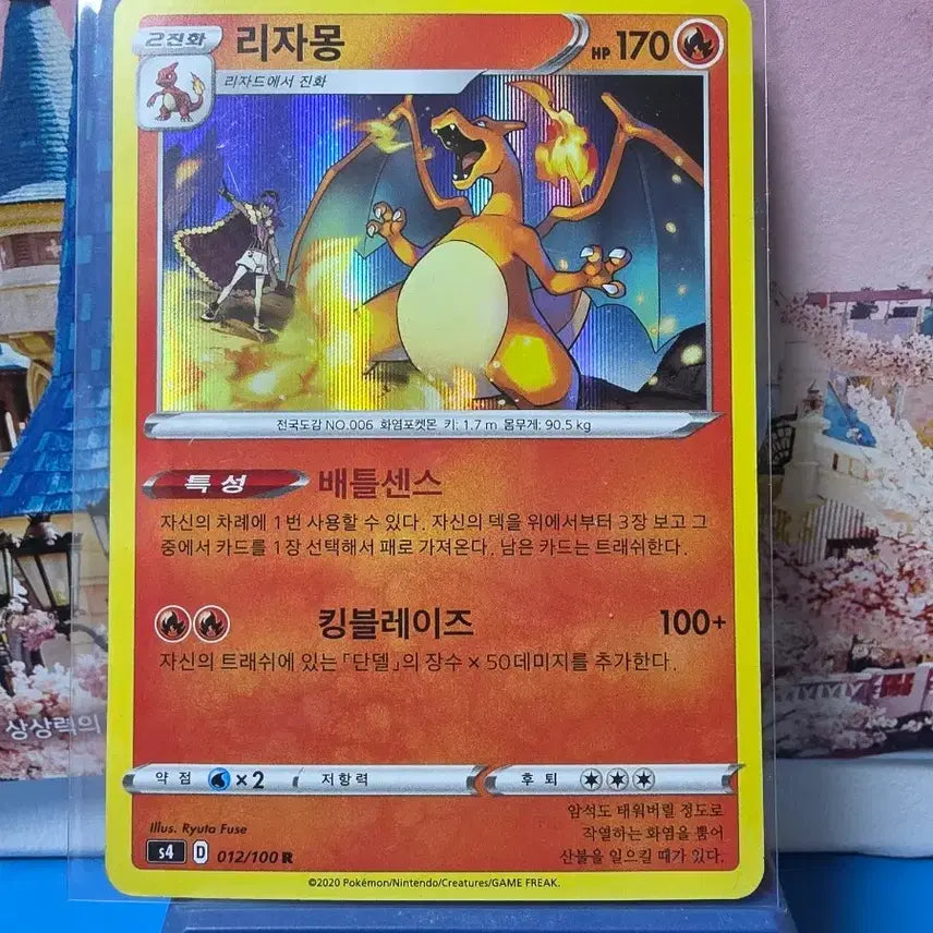 [BUNJANG] Pokemon Card Charizard 2020 Card Album / 포켓몬카드 리자몽 2020년 카드 앨범용