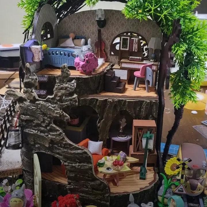 [BUNJANG] Cheongnyeon Toy Forest House Miniature DIY Kit (Sealed) / 미개봉 미니어쳐 diy (청년토이) 포레스트 하우스
