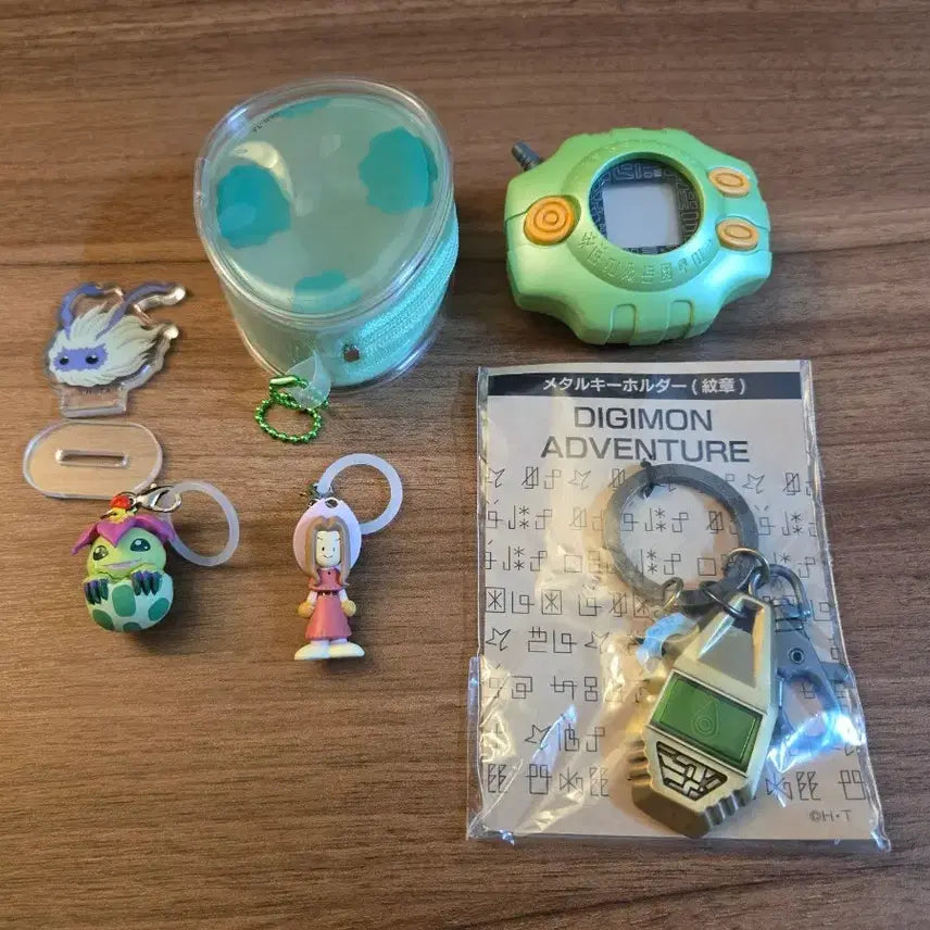 [BUNJANG] Digimon Minna &amp; Palmon Goods Set / 디지몬 미나, 팔몬 굿즈 세트