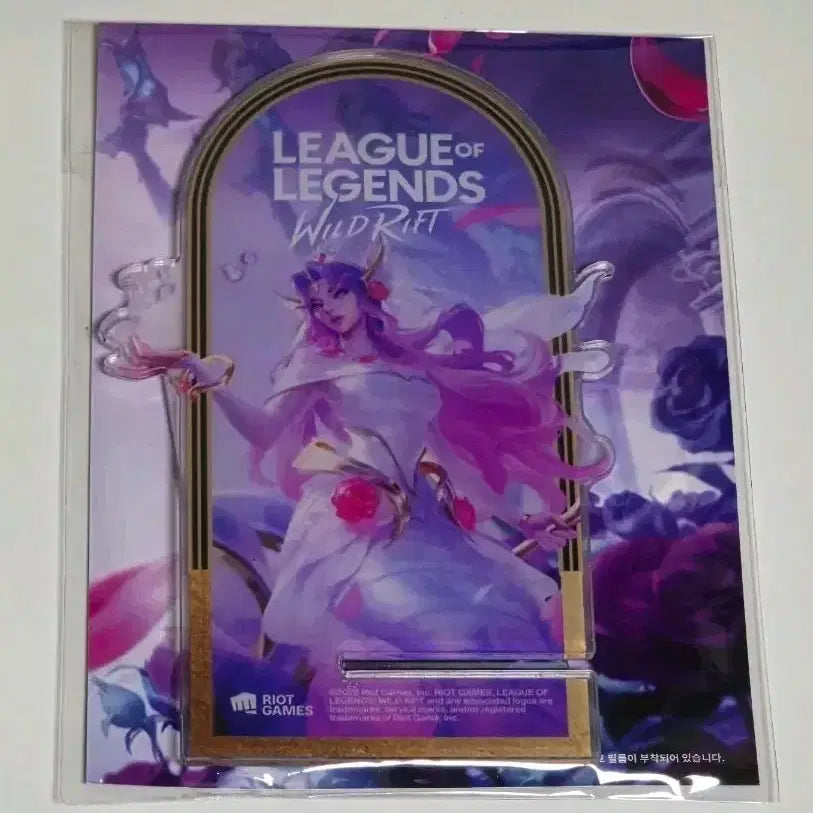 [BUNJANG] Wild Rift Event Crystal Rose Nami Acrylic Standee / [교환/판매] 미개봉 수정장미 나미 -> 케이틀린