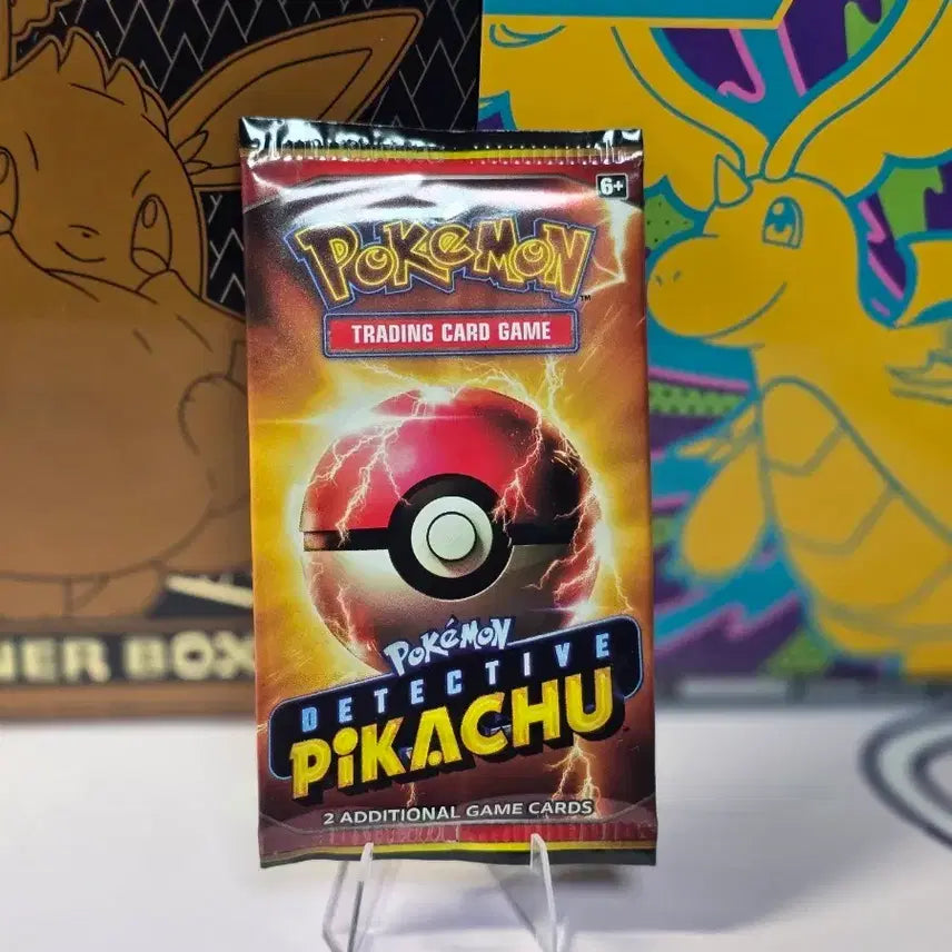 [BUNJANG] Detective Pikachu English Edition Unsealed Mini Pack (2 Cards) / 포켓몬카드 명탐정 피카츄 영문판 미개봉 미니팩 Detective Pikachu 2장입