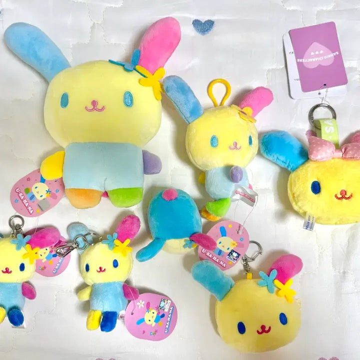 [BUNJANG] Sanrio Usahana Plush Bundle Set / 산리오 우사하나 전체 일괄 판매해요
