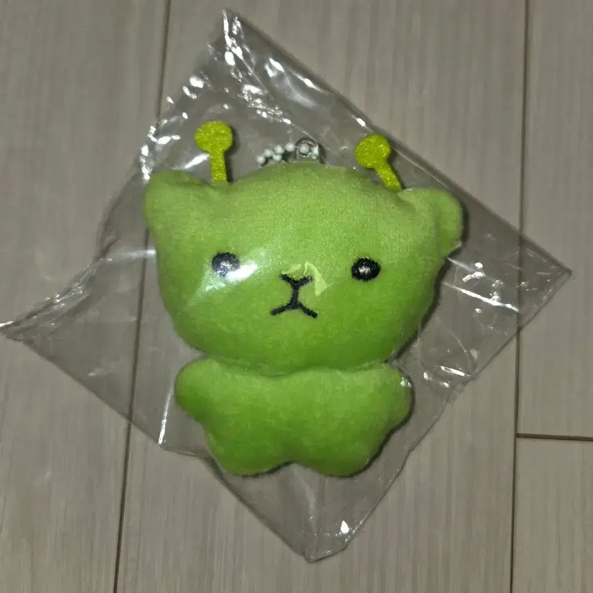[BUNJANG] Pea Alien Weknyangi Astronaut Plush Keychain / 완두콩 외계인 왹냥이 우주 왹져 인형 키링