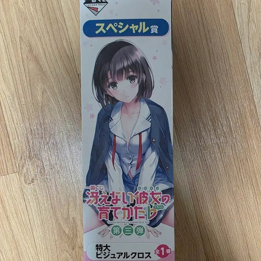 [BUNJANG] Megumi Kato Ichiban Kuji Special Size Visual Cloth Poster / 카토 메구미 이치방쿠지 특대 비주얼 크로스 판매 (택배비 포함