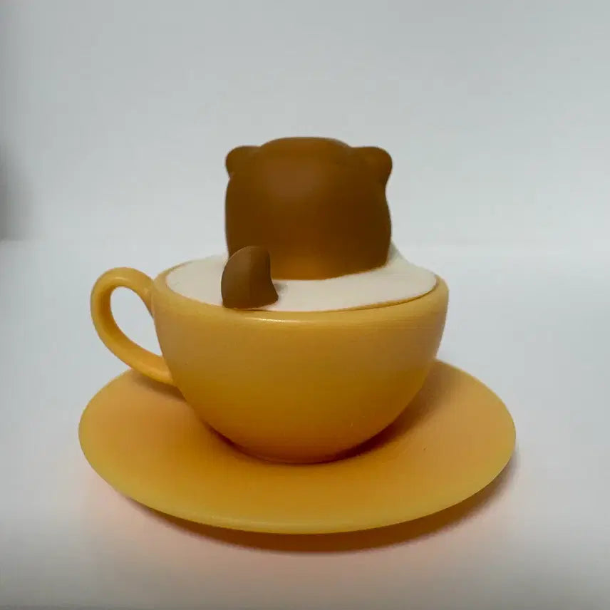 [BUNJANG] Bandai Latte Art Miniature Gacha Pomeranian / 반다이 라떼아트 미니어쳐 가챠 강아지 포메라니안