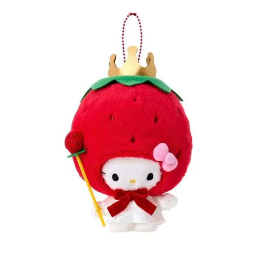 [BUNJANG] Sanrio Original Ichigo Ou (Strawberry King) Mascot / 산리오 오리지널 스트로베리 킹 딸기왕 이치고왕 마스코트