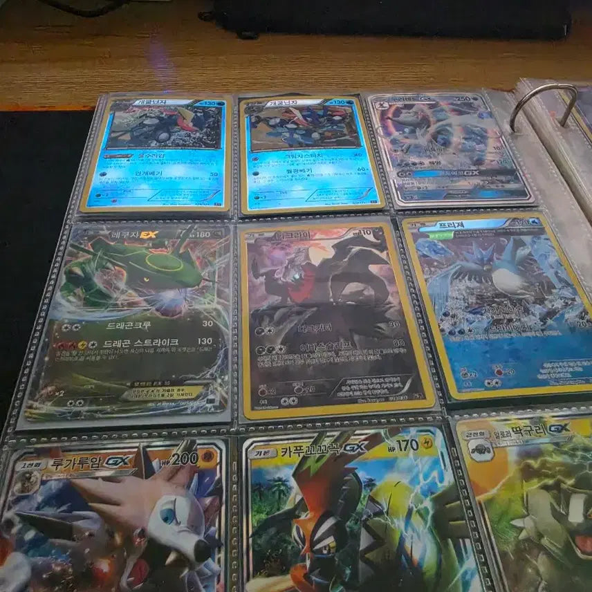 [BUNJANG] Pokemon Card EX/GX Rare Card Bundle Set / 포켓몬카드 한판 EX/GX 희귀카드 9장 일괄판매.