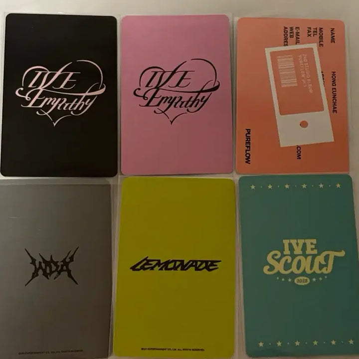 [BUNJANG] IVE An Yujin, Gaeul / aespa Ningning / LE SSERAFIM Hong Eunchae Photocard Bundle Set / 아이브 안유진 가을 에스파 닝닝 르세라핌 홍은채 포토카드