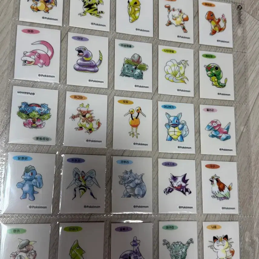 [BUNJANG] Pokemon Sticker Collection / 포켓몬 띠부씰 교환, 판매 합니다