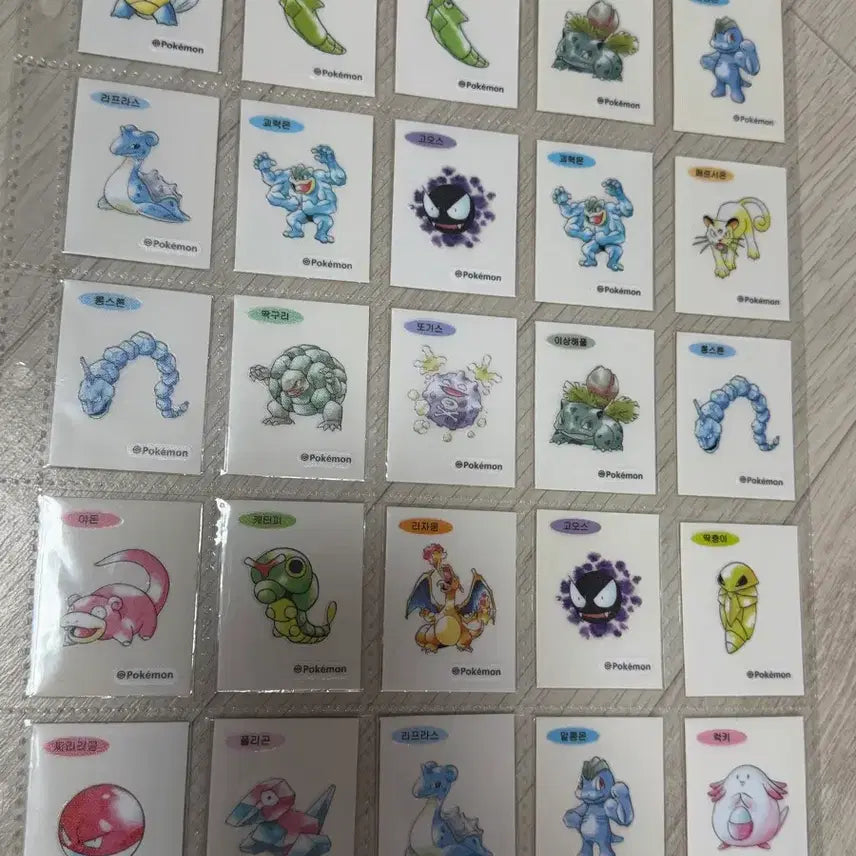 [BUNJANG] Pokemon Sticker Collection / 포켓몬 띠부씰 교환, 판매 합니다