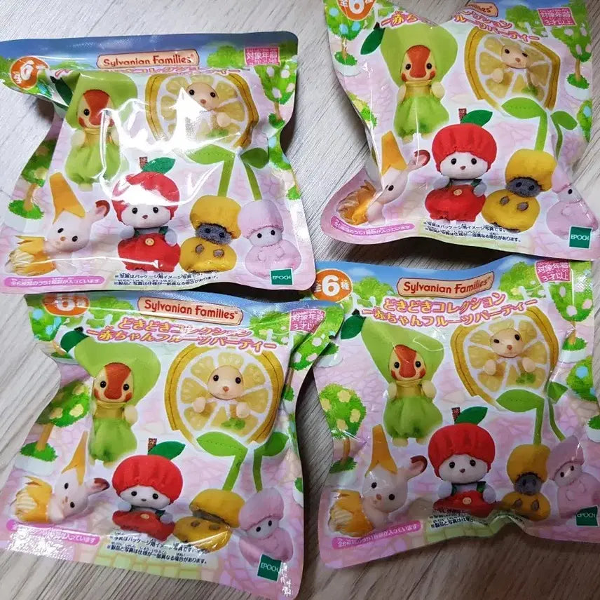 [BUNJANG] Sylvanian Families Fruit Party Blind Bag Unsealed Random / 실바니안 과일 파티 블라인드백 미개봉 랜덤