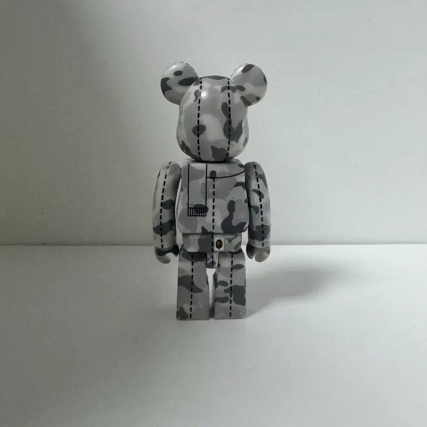 [BUNJANG] BAPE BE@RBRICK Grey Camo / 베이프 베어브릭