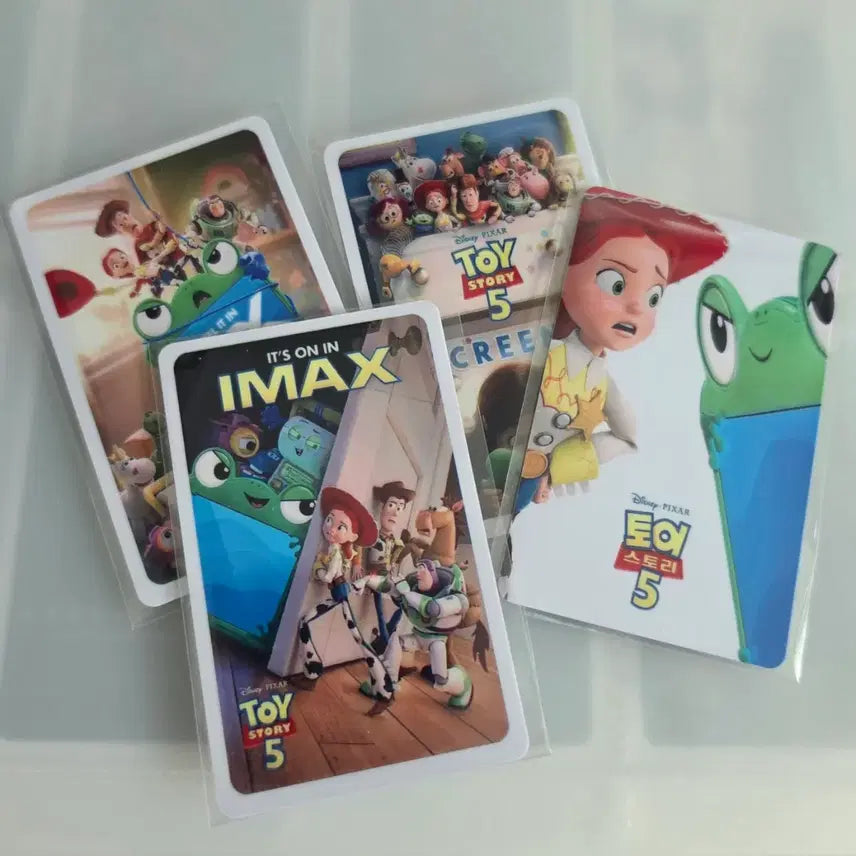 [BUNJANG] Toy Story Photocard Bundle Set / 토이스토리포카 포토플레이 4종 일괄