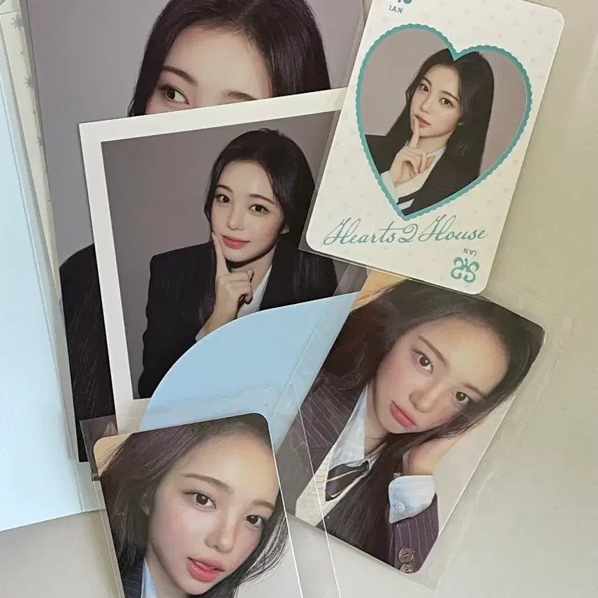 [BUNJANG] Haunts to Hearts Ian Photocard + Trading Card Set / 하츠투하츠 이안 하우스 포토카드+트레카