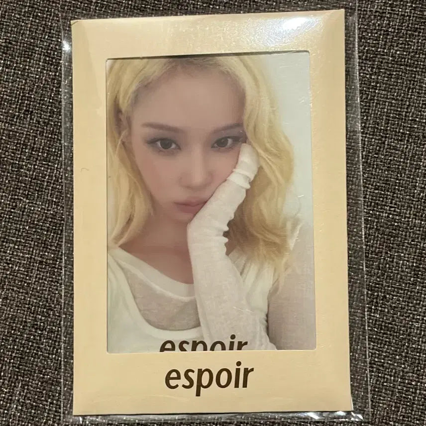 [BUNJANG] Espoir Winter Photocard / 에스쁘아 윈터 포토카드