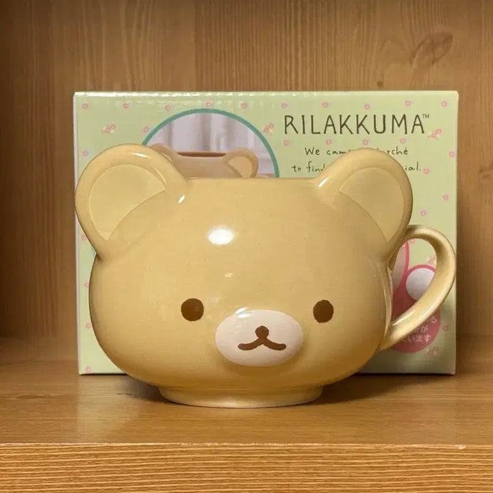[BUNJANG] Rilakkuma Face Mug Cup / 미사용)리락쿠마 페이스머그컵 얼굴머그컵 리락쿠마머그컵