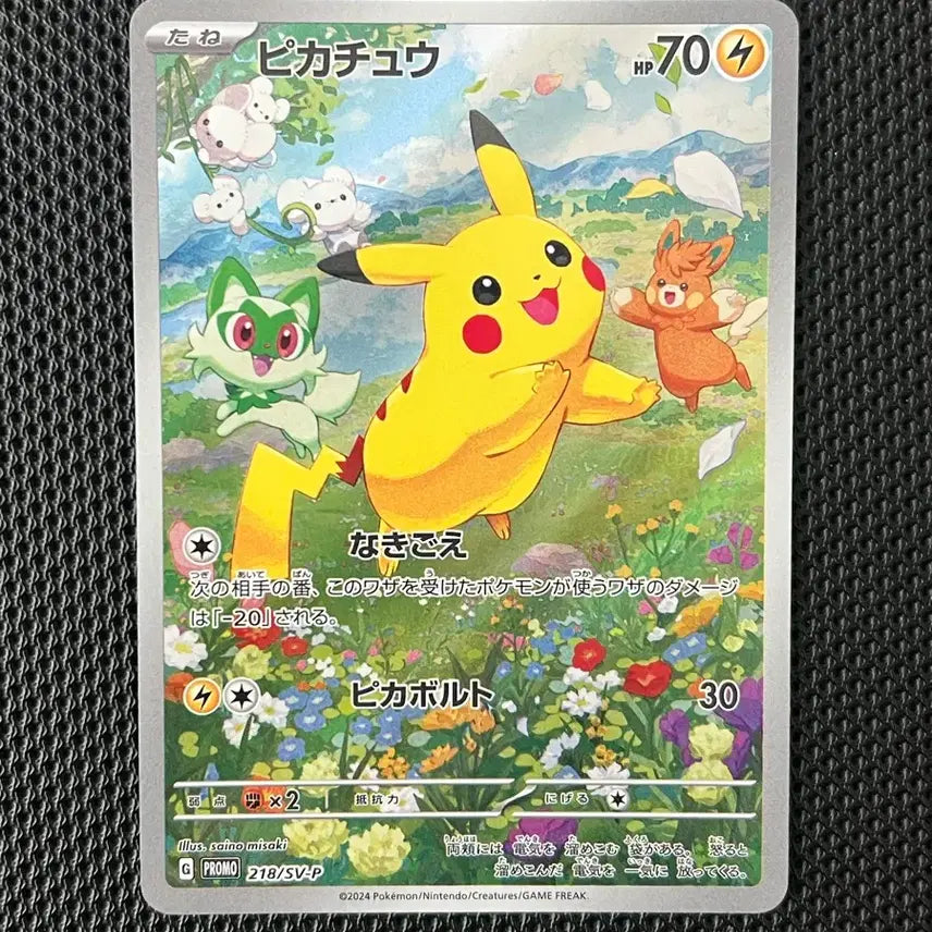 [BUNJANG] Pokemon Pikachu Promo Card (Japanese, Graded) / 포켓몬 피카츄 프로모 카드 일판 (등급용)