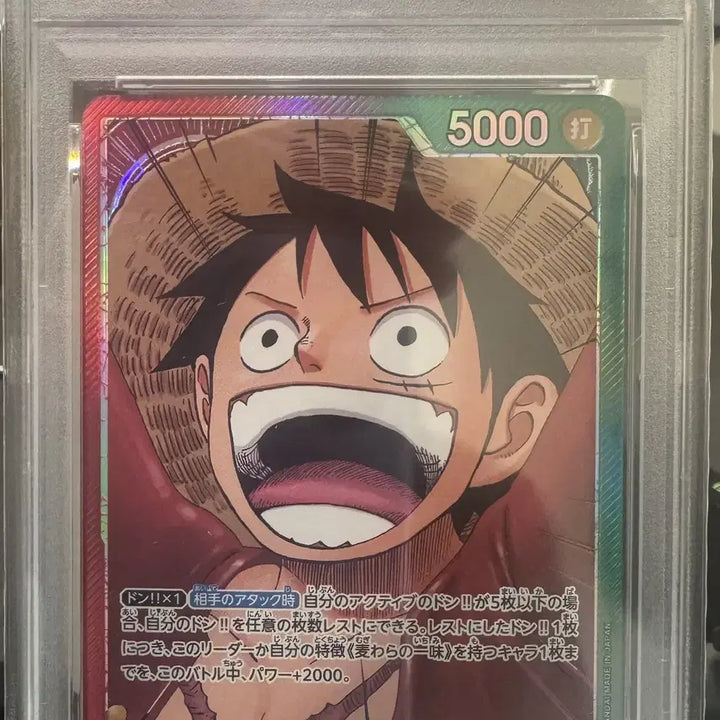 [BUNJANG] One Piece Three Brothers Leader Pair Card Set (PSA 10, Luffy, Ace, Sabo) / 원피스 삼형제 리더페레 카드 세트 (PSA10, 루피, 에이스, 사보)