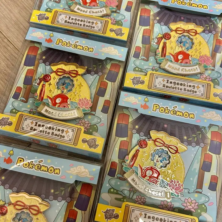 [BUNJANG] Moolungdoowon Ingeoking Roulette Pin Badge (Sealed) / 미개봉)무릉도원 잉어킹 룰렛 핀뱃지