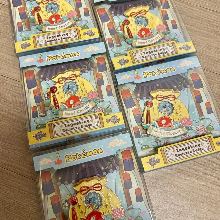 [BUNJANG] Moolungdoowon Ingeoking Roulette Pin Badge (Sealed) / 미개봉)무릉도원 잉어킹 룰렛 핀뱃지