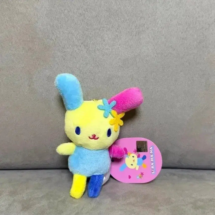 [BUNJANG] Sanrio Usahana 8cm Keychain Plush Doll / 정품 산리오 우사하나 8cm 키링 인형