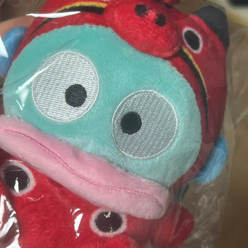 [BUNJANG] Fukushima Limited Edition Hangyodon Akabeko Plush / 후쿠시마 한정 한교동 아카베코