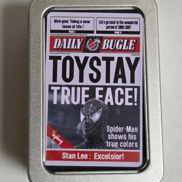 [BUNJANG] Toystay Hot Toys Black Spider-Man Mask Head / Toystay 핫토이 블랙 스파이더맨 마스크 헤드