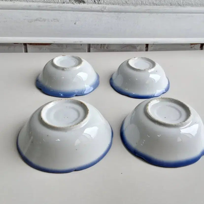 [BUNJANG] Rare Dongnae Wae Porcelain Set (4 pieces) / 부산 동래 왜사기그릇 4p .희귀템