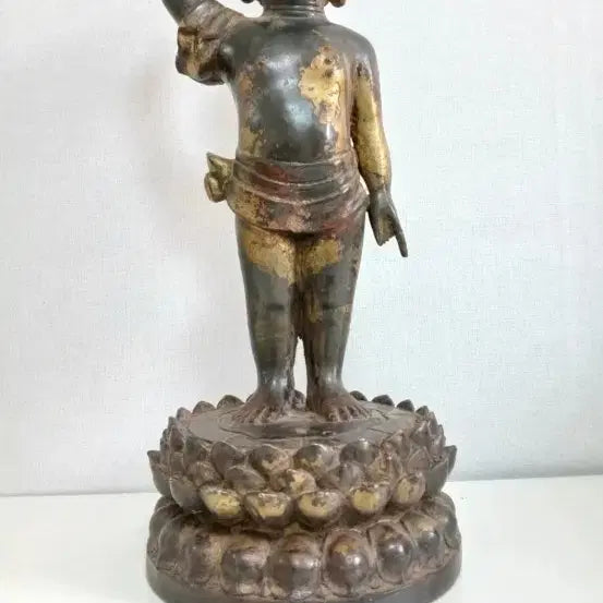 [BUNJANG] Bronze Baby Buddha Statue / 아기 부처 청동 불상