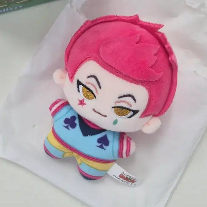 [BUNJANG] Hunter x Hunter Hisoka Plush Toy / 헌터헌터 눌셋 히소카 인형