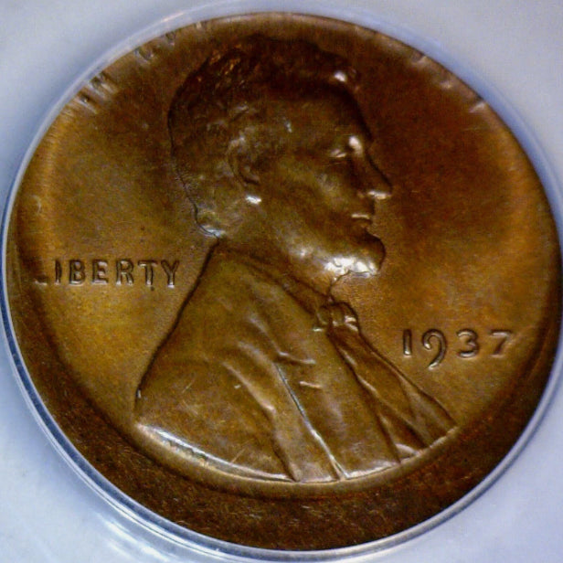 [BUNJANG] 1937 Lincoln Cent Error Coin (Off-Center, ANACS MS63) / 1937 링컨페니 오류 ANACS MS63 오프 센터 링컨 밀 센트 코인