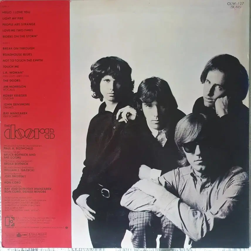 [BUNJANG] The Doors Greatest Hits LP / THE DOORS - GREATEST HITS LP